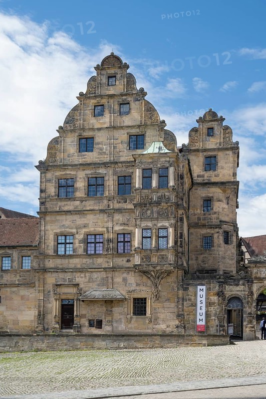 Historical Museum, Alte Hofhaltung, Cathedral Square, UNESCO World Heritage Site, Bamberg, Upper Franconia, Franconia, Bavaria, Germany