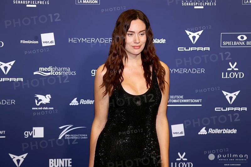 Gloria-Sophie Burkandt, daughter of Markus Söder, German Acting Award 2025, Hotel Pullman Berlin Schweizerhof 9 October, 2025 in Berlin