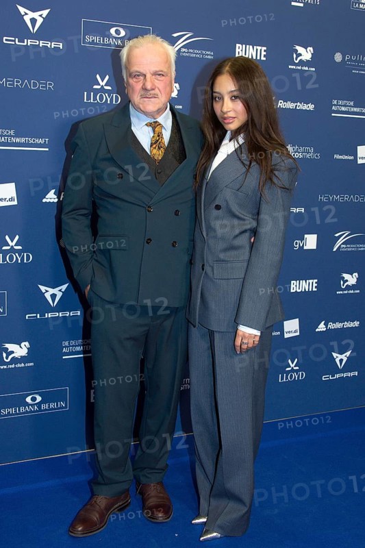 Bernhard Schütz and Samirah Breuer, GERMAN ACTING AWARD 2025, Red Carpet at PULLMAN BERLIN SCHWEIZERHOF, Berlin, 09.10.2025