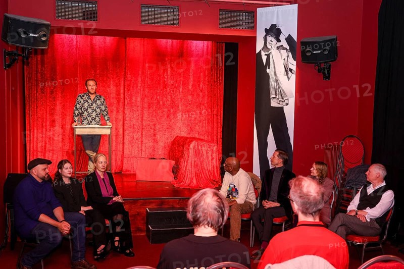Johannes Hallervorden at the annual press conference for the 2025/2026 season at the Theater am Frankfurter Tor. Berlin, 07.10.2025