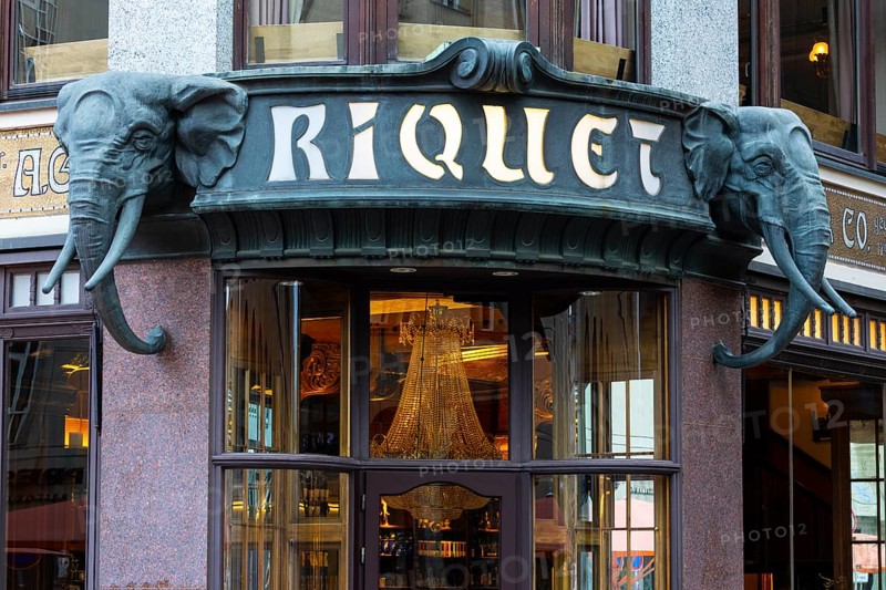 Riquet Café, coffee house, Leipzig, Saxony, Germany