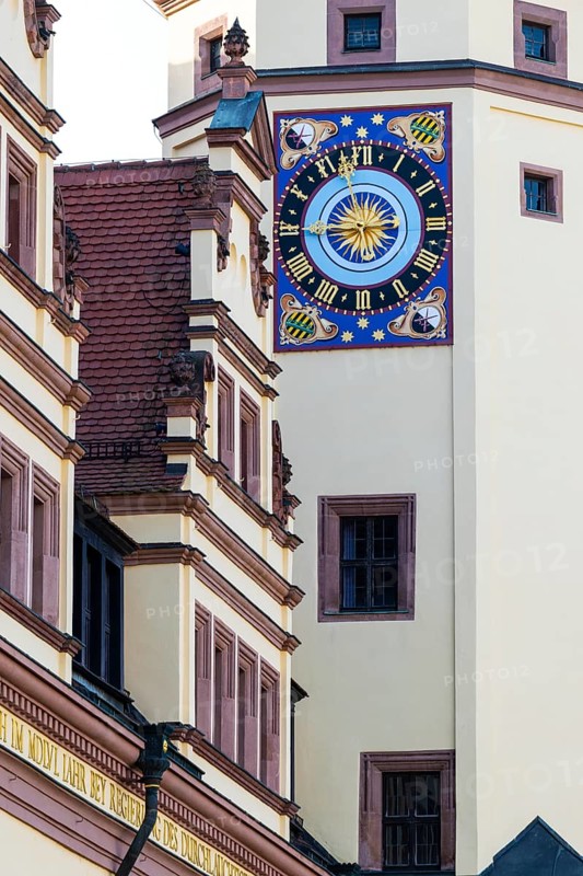 Tower of the City History Museum, Old Town Hall, Leipzig, Saxony, Germany