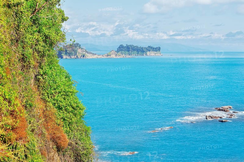 Manuel Antonio National Park, elevated view, Quepos, Costa Rica, Central America