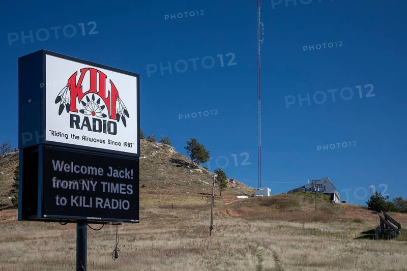 Porcupine, South Dakota - KILI Radio, the voice of the Lakota Nation. The station broadcasts in Lakota and English to the Pine Ridge, Cheyenne River, and Rosebud Indian Reservations. Its finances have been hurt by President Trump's dissolution of the Corporation for Public Broadcasting