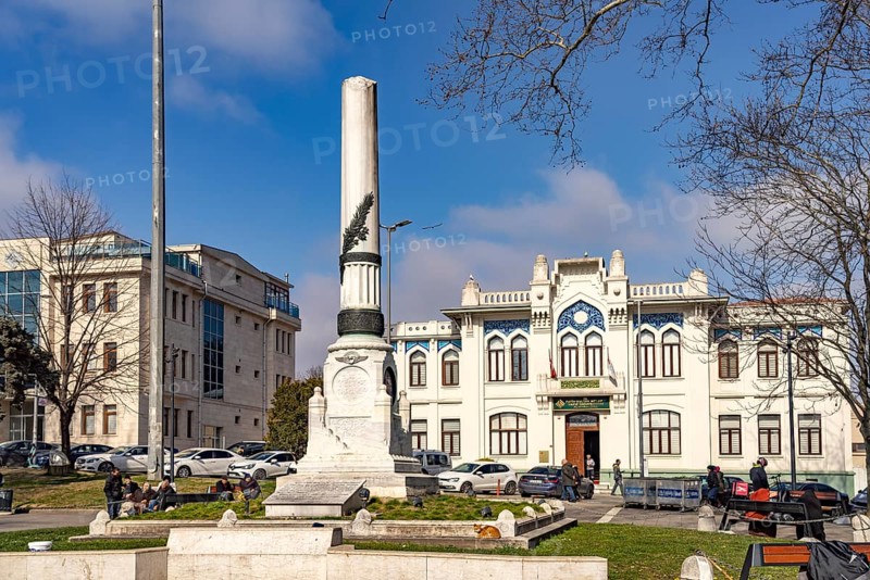 The Monument to the Martyrs of Aviation in Fatih Istanbul, Turkey