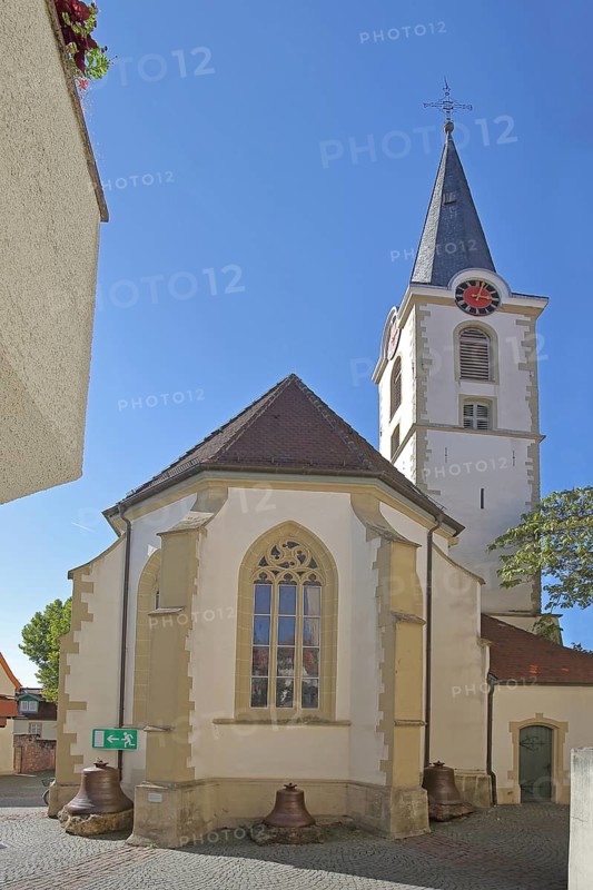 Protestant town church, Wiesloch, Baden-Württemberg, Germany