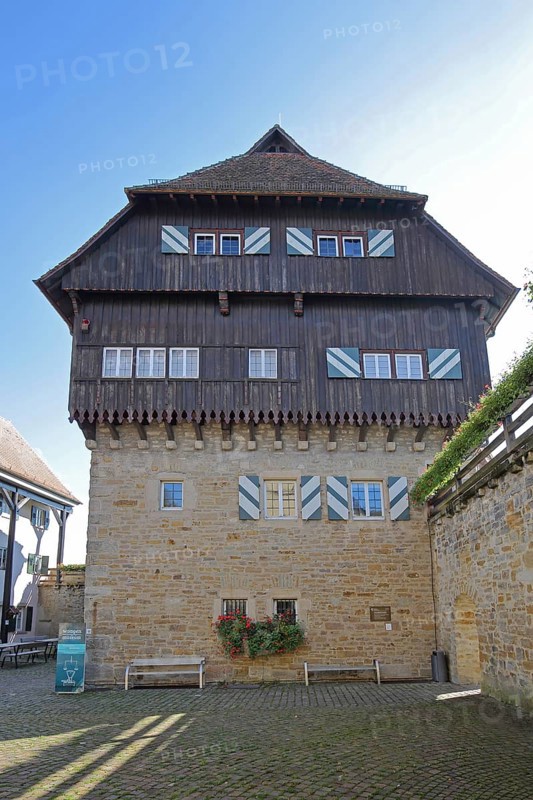 Medieval Zollern Castle, Castle, Balingen, Swabian Alb, Baden-Württemberg, Germany