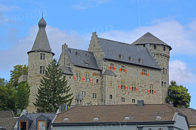 Castle built in the 16th century, Rhineland, Stolberg, North Rhine-Westphalia, Germany