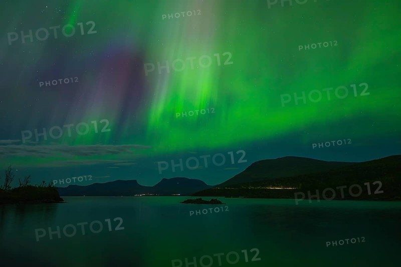 Magical Northern Lights over Abisko, Lapporten and Lake Torneträsk