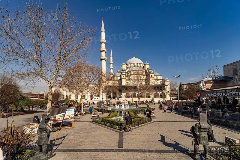 The New Mosque Yeni Camii in Istanbul, Turkey