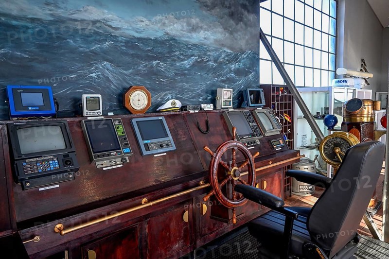 Exhibition room of the Namibia Maritime Museum, Africa's largest maritime museum, Lüderitz, Karas Region, Namibia