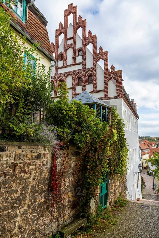 Prelate's House, Gasse, Old Town, Meissen, Saxony, Germany