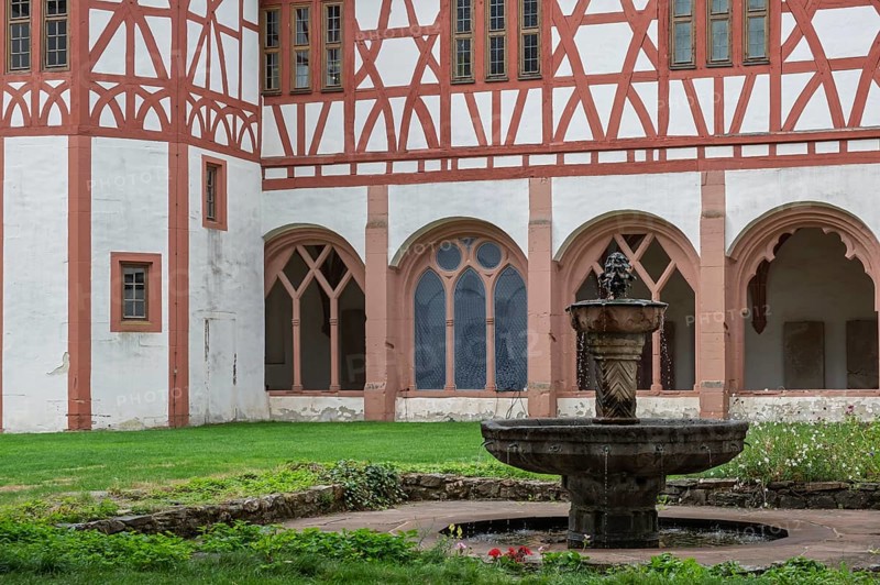 Eberbach Monastery, Cistercian Order, Eltville, Rheingau, Taunus, Hesse, Germany