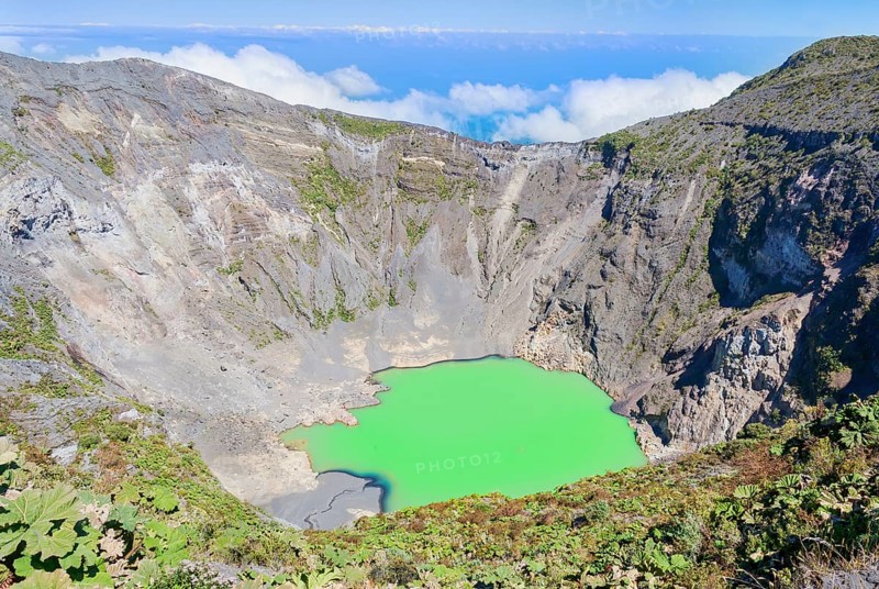 Irazu volcano, Irazu Volcano National Park. Cartago Province, Costa Rica