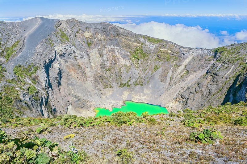 Irazu volcano, Irazu Volcano National Park, Cartago Province, Costa Rica