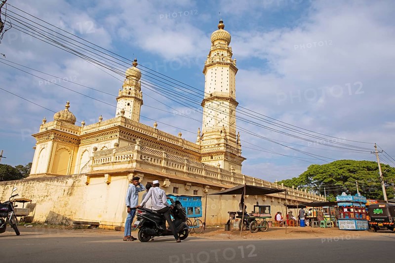 Jama Masjid Mosque or Friday Mosque, Srirangapatna, Karnataka, India