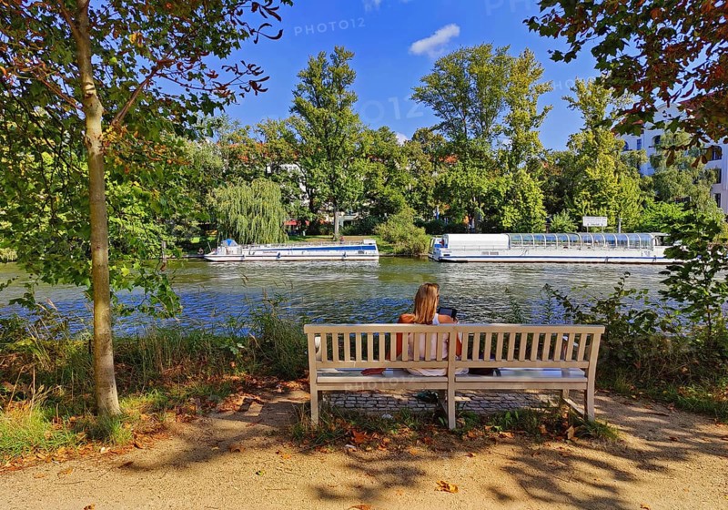 Charlottenburg Palace Gardens, also known as palace gardens, recreational area on the River Spree, Berlin, Germany