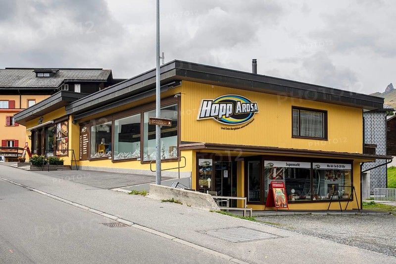 Supermarket Hopp Arosa, Arosa, Graubünden, Switzerland