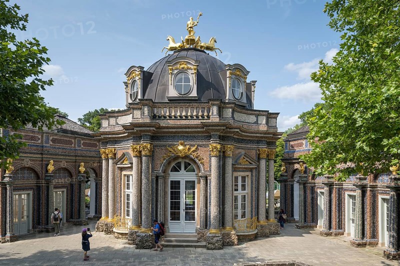 New Palace, Temple of the Sun, Hermitage, Bayreuth, Upper Franconia, Franconia, Bavaria, Germany