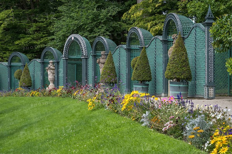 Castle Park, New Castle, Hermitage, Bayreuth, Upper Franconia, Franconia, Bavaria, Germany