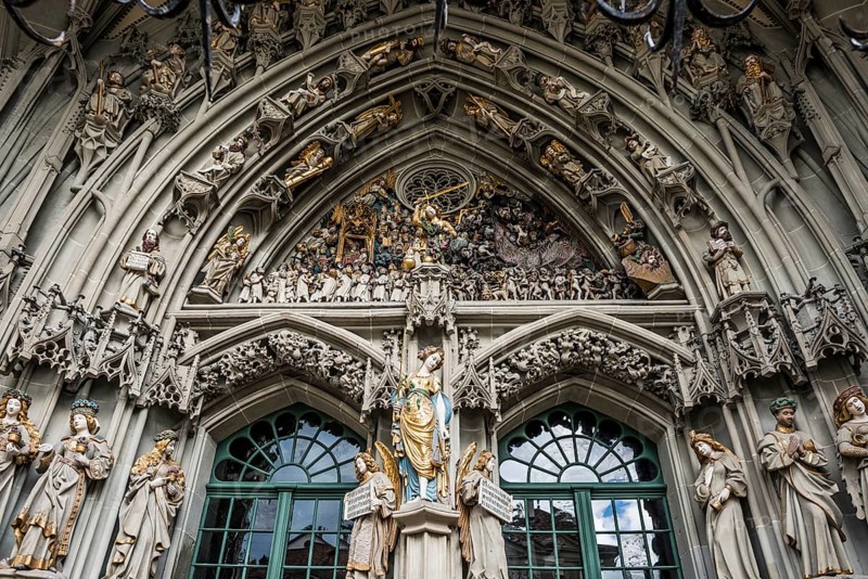 Bern Minster, Old Town, Bern, Canton of Bern, Switzerland