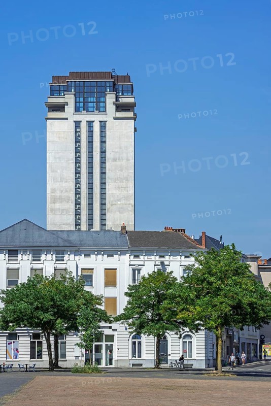 Boekentoren, Book Tower, part of the Ghent University Library in the city Gent, East Flanders, Belgium