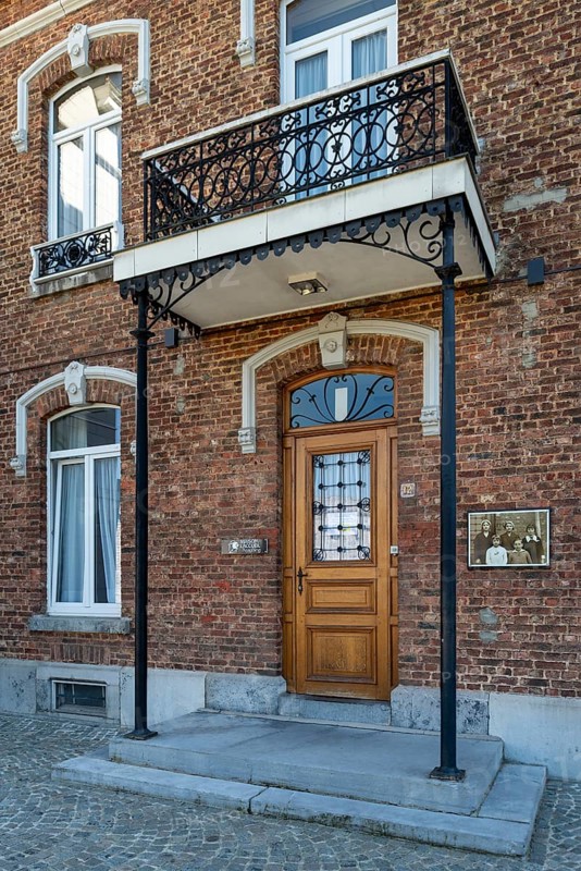 Former Notre-Dame du Sacré Coeur boarding school at the Our Lady of Beauraing, Notre-Dame de Beauraing sanctuary, province of Namur, Belgium