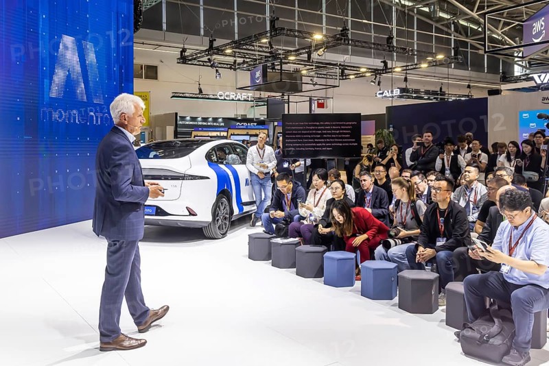 Gerhard Steiger, Chariman Momenta Europe. Momenta Global Ltd. is a Chinese developer of software for self-driving vehicles using artificial intelligence. IAA MOBILITY in Munich. The motor show presents itself as a holistic mobility trade fair. Cars continue to take centre stage, however, with Chinese manufacturers gaining ground. Munich, Bavaria, Germany