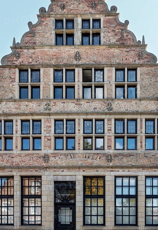 Hubertshaus, Renaissance town house, Burgsteinfurt old town centre, Steinfurt, Münsterland, North Rhine-Westphalia, Germany