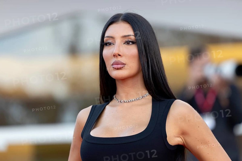 Venice, Italy - 2 September 2025: Sissi Guida during the red carpet of - A house of Dynamite - during the 82nd Venice International Film Festival
