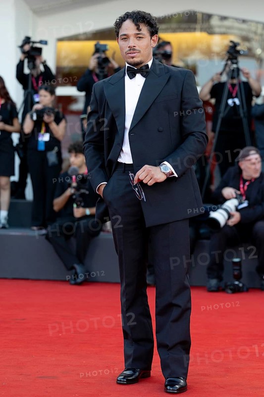 Venice, Italy - 2 September 2025: Anthony Ramos Martinez during the red carpet of - A house of Dynamite - during the 82nd Venice International Film Festival