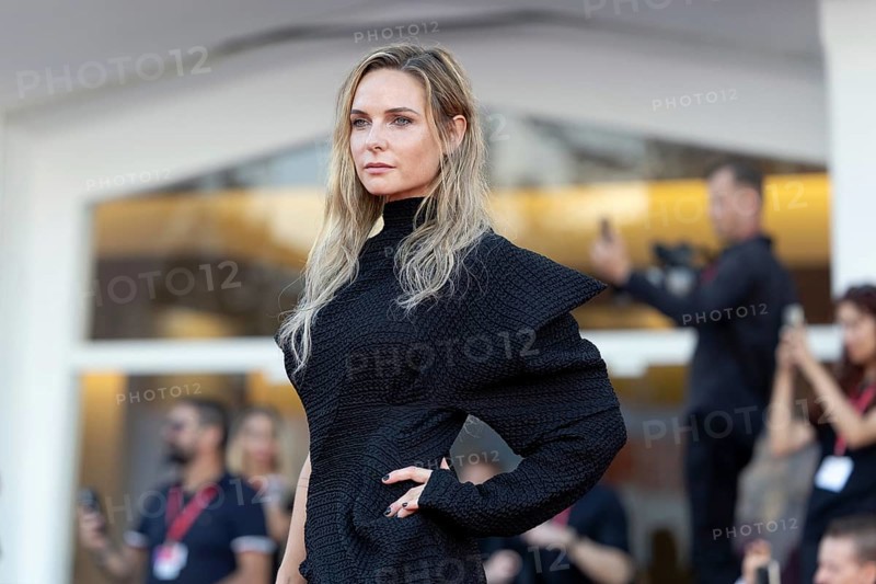 Venice, Italy - 2 September 2025: Rebecca Ferguson during the red carpet of - A house of Dynamite - during the 82nd Venice International Film Festival