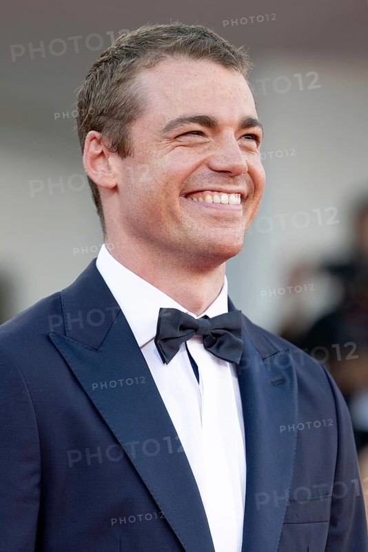Venice, Italy - 2 September 2025: Gabriel Basso during the red carpet of - A house of Dynamite - during the 82nd Venice International Film Festival