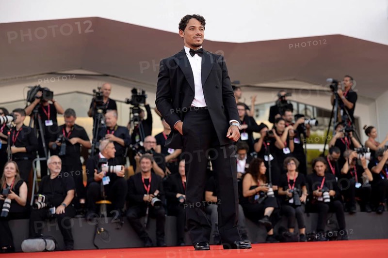 Venice, Italy - 2 September 2025: Anthony Ramos Martinez during the red carpet of - A house of Dynamite - during the 82nd Venice International Film Festival
