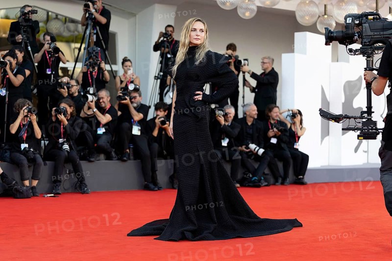 Venice, Italy - 2 September 2025: Rebecca Ferguson during the red carpet of - A house of Dynamite - during the 82nd Venice International Film Festival