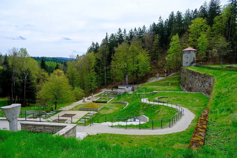 Valley of Death Memorial, Flossenbürg Concentration Camp, Upper Palatinate, Bavaria, Germany
