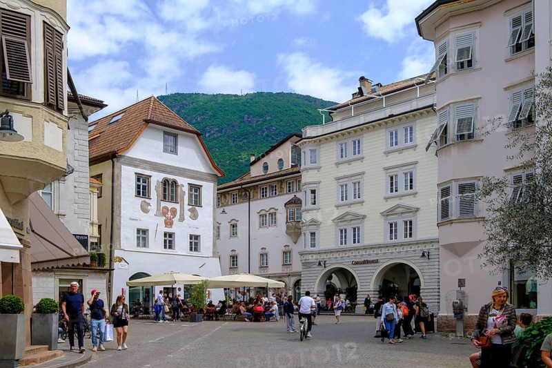 Kornplatz, Bolzano, South Tyrol, Italy