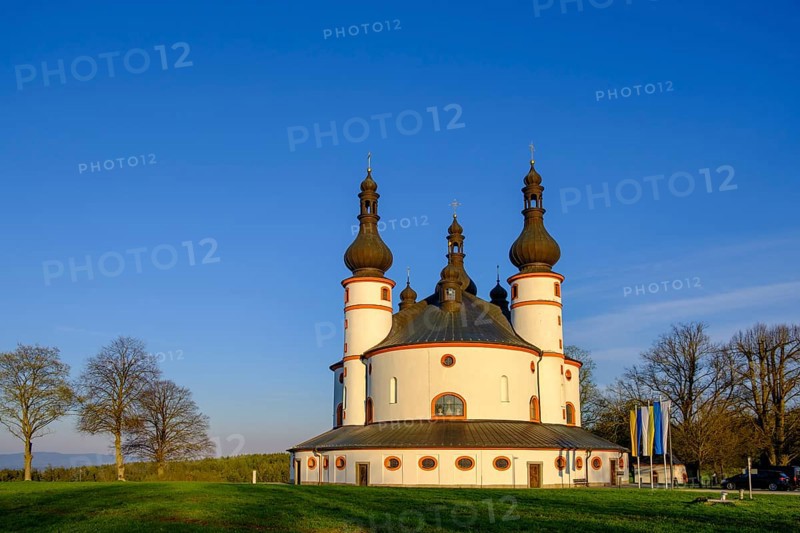 Pilgrimage church, Dreifaltigkeitskirche Kappl, near Waldsassen, Upper Palatinate, Bavaria, Germany