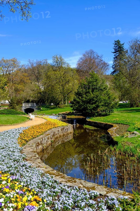 Spa Park, Mariánské Lázne, Mariánské Lázne, Czech Republic, Czech Republic