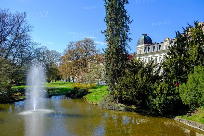 Spa Park, Mariánské Lázne, Mariánské Lázne, Czech Republic, Czech Republic