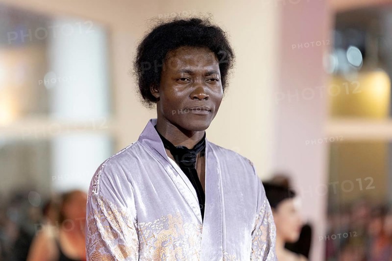 Venice, Italy - 3 September 2025: Benjamin Clementine during the red carpet of - Cartier Glory To The Filmmaker Award 2025 and In the Hand of Dante - during the 82nd Venice International Film Festival