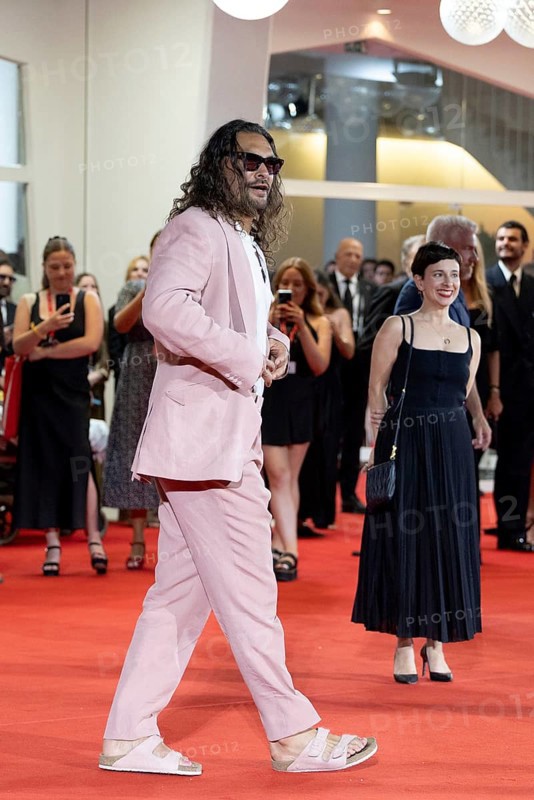Venice, Italy - 3 September 2025: Jason Momoa during the red carpet of - Cartier Glory To The Filmmaker Award 2025 and In the Hand of Dante - during the 82nd Venice International Film Festival