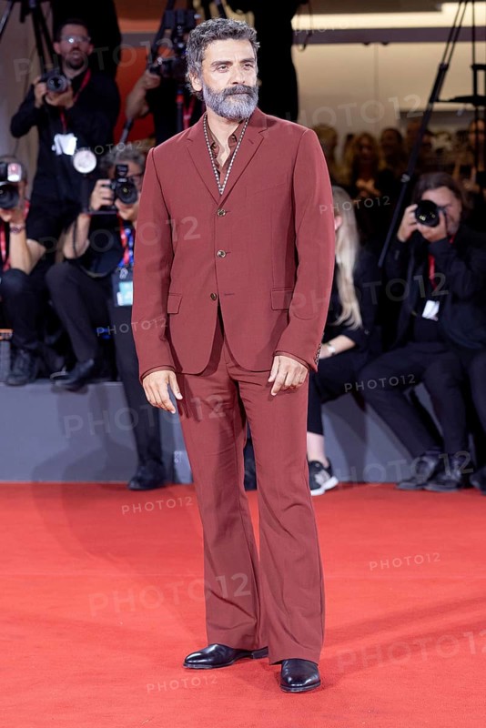 Venice, Italy - 3 September 2025: Oscar Isaac during the Red Carpet of - Cartier Glory To The Filmmaker Award 2025 and In the Hand of Dante - during the 82nd Venice International Film Festival