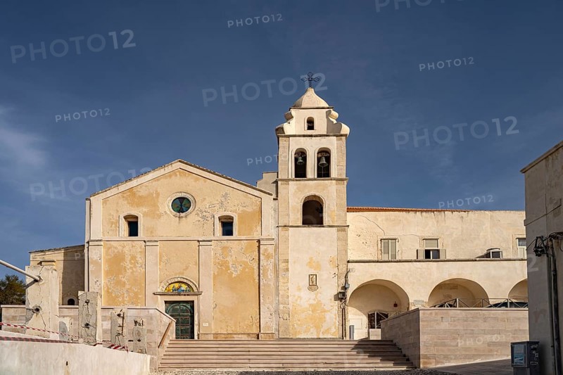 The Chiesa di San Francesco church in Vieste, Gargano, Apulia, Italy