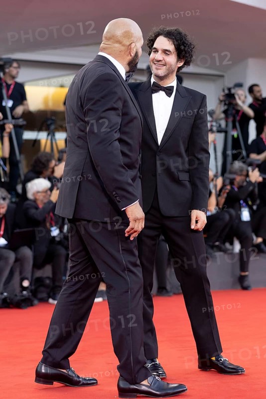 Venice, Italy - 1 September 2025: Mark Kerr, Benny Safdie during the Red Carpet of - The Smashing Machine - during the 82nd Venice International Film Festival