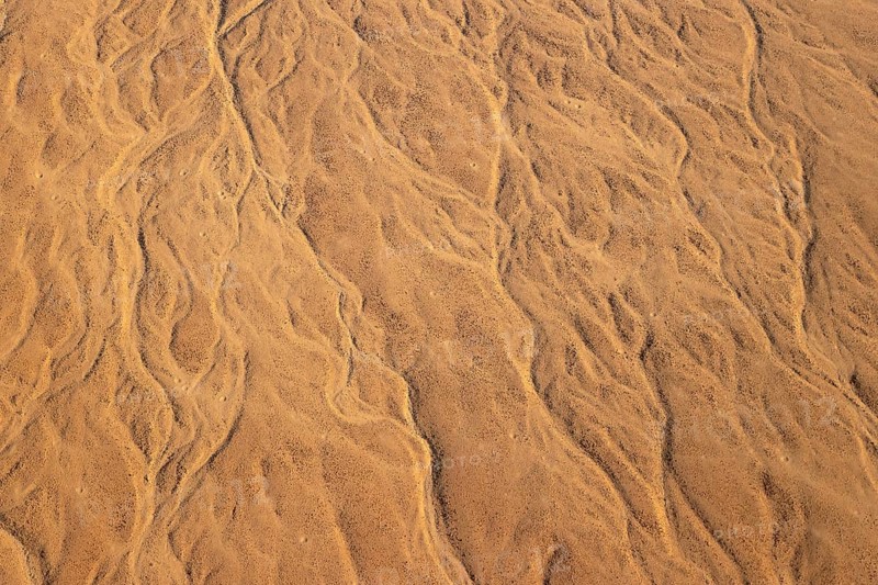 Patterns in the sand of the Namib Desert. Namibia