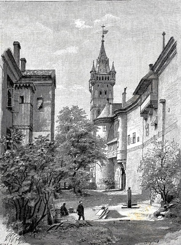 The castle, seen from the south side, Königsberg in East Prussia in 1890, Germany, today Kaliningrad in Russia, Historical, authentic, digitally restored reproduction from a 19th century original, Record date not stated