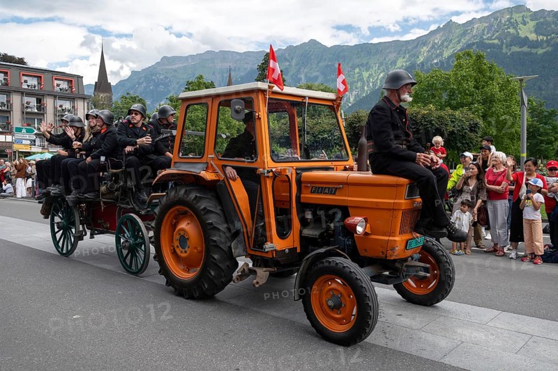 Fire brigade equipment from 1959, Interlaken, Switzerland