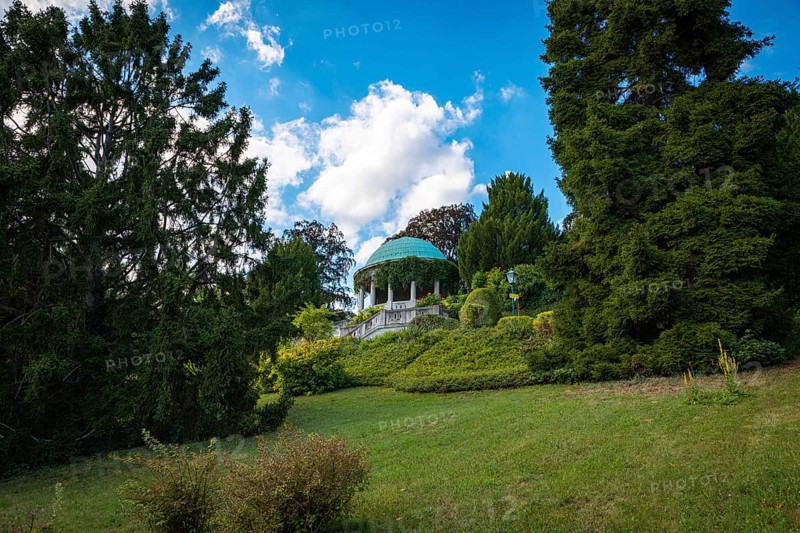 Beethoven Temple in the spa garden Baden, Lower Austria, Austria