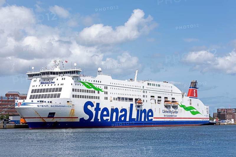 Stena Line ferry Stena Scandinavica, harbour, Kiel, Schleswig-Holstein, Germany